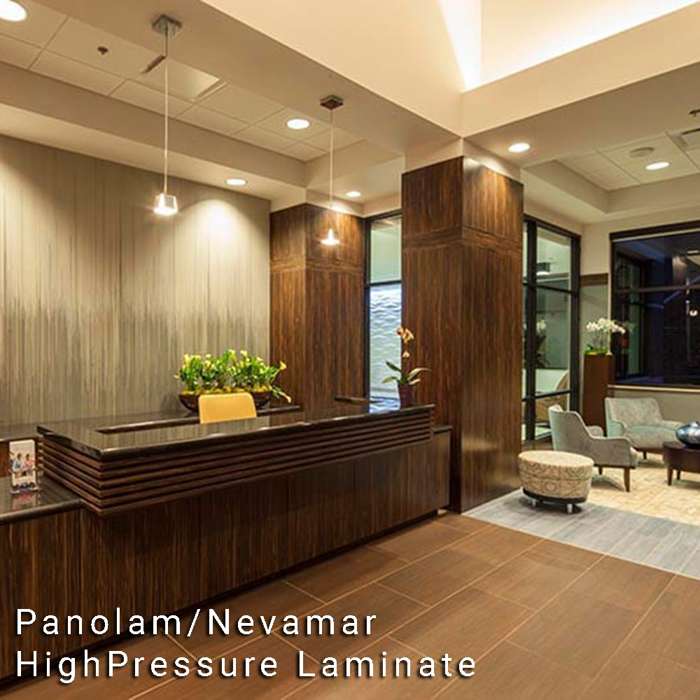 image of panolam and nevamar solid surface from Pacific American Lumber